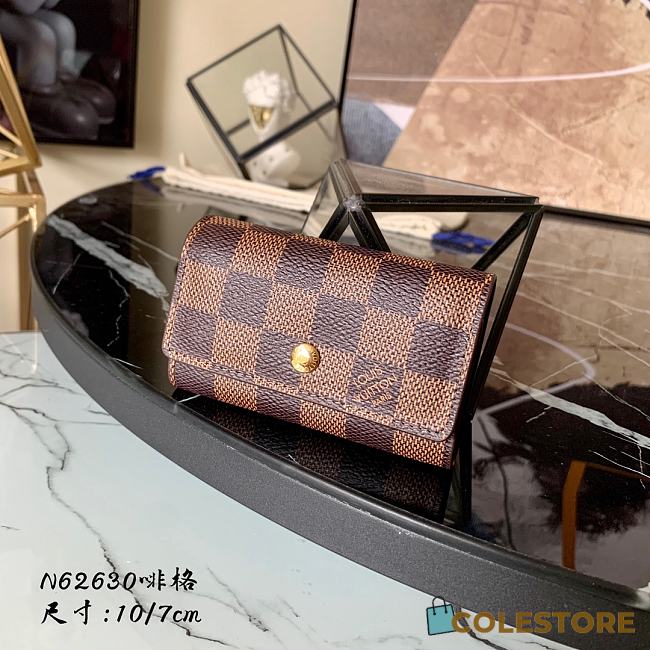 Louis Vuitton Multicles 6 Key Holder Damier M62630 Size 10x7cm - 1