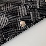 Louis Vuitton Multicles 6 Key Holder Damier In Black M62630 Size 10x7cm - 2
