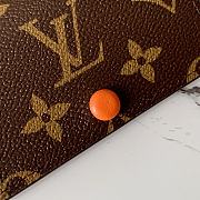 Louis Vuitton Multicles 6 Key Holder Damier Orange Button M60701 Size 10x7cm - 6