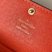 Louis Vuitton Multicles 6 Key Holder Damier Orange Button M60701 Size 10x7cm - 2