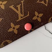Louis Vuitton Multicles 6 Key Holder Monogram Pink Button M60701 Size 10x7cm - 2