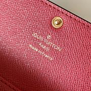 Louis Vuitton Multicles 6 Key Holder Monogram Red Button M60701 Size 10x7cm - 4