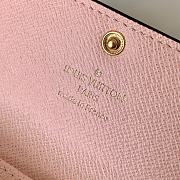 Louis Vuitton Multicles 6 Key Holder Monogram Pink M60701 Size 10x7cm - 3