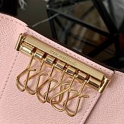 Louis Vuitton Multicles 6 Key Holder Monogram Pink M60701 Size 10x7cm - 2