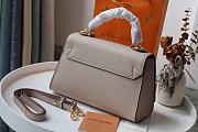 Louis Vuitton Twist PM Taurillon Leather In Grey M57093 Size 17cm - 4