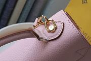Louis Vuitton Twist PM Taurillon Leather In Light Pink M57093 Size 17cm - 4