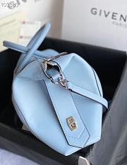 Givenchy Antigona Soft Tote Bag In Blue BB50F Size 30x8x25cm - 5