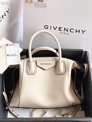 Givenchy Antigona Soft Tote Bag In White BB50F Size 30x8x25cm - 6