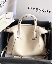 Givenchy Antigona Soft Tote Bag In White BB50F Size 30x8x25cm - 2