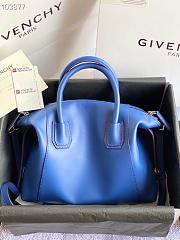 Givenchy Antigona Soft Tote Bag In Ocean Blue BB50F Size 30x8x25cm - 6