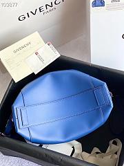 Givenchy Antigona Soft Tote Bag In Ocean Blue BB50F Size 30x8x25cm - 3