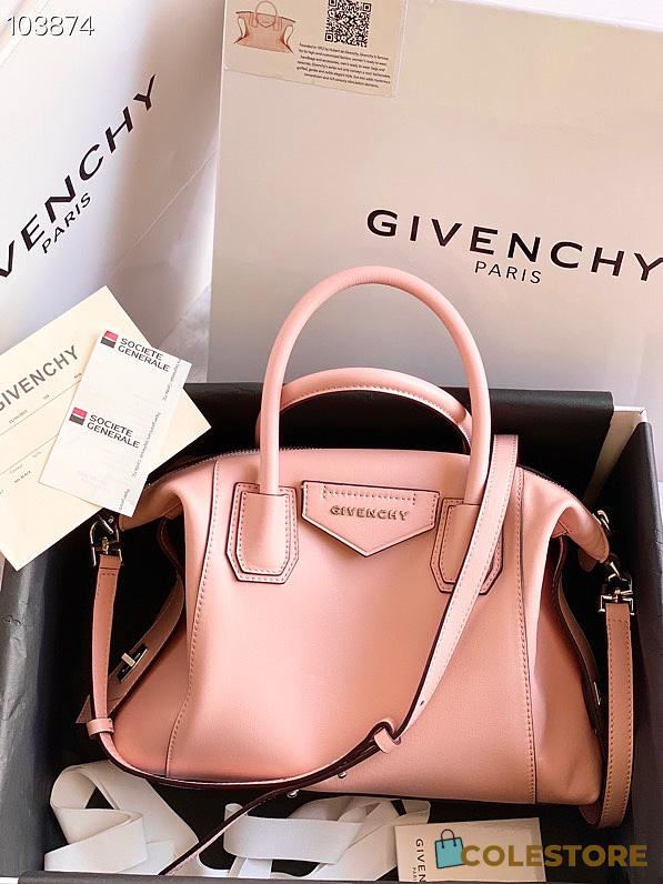 Givenchy Antigona Soft Tote Bag In Pink BB50F Size 30x8x25cm - 1