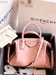 Givenchy Antigona Soft Tote Bag In Pink BB50F Size 30x8x25cm - 1