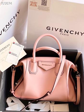 Givenchy Antigona Soft Tote Bag In Pink BB50F Size 30x8x25cm