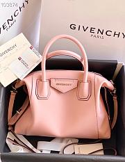 Givenchy Antigona Soft Tote Bag In Pink BB50F Size 30x8x25cm - 4