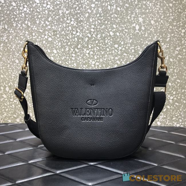 Valentino Garavani Identity Leather Hobo Size 30x9x27cm - 1