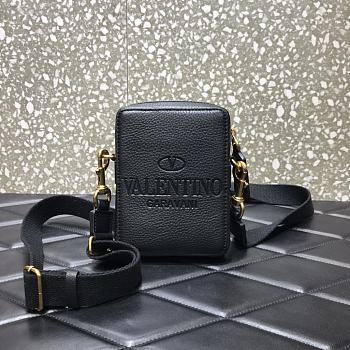 Valentino Garavani Identity Crossbody Bag In Black VY0B0 Size 12x4.5x16cm