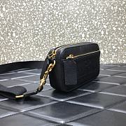 Valentino Garavani Belt Bag In Black Leather VY0B0 Size 19x4x10cm - 6