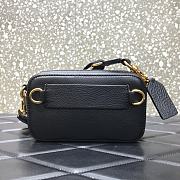 Valentino Garavani Belt Bag In Black Leather VY0B0 Size 19x4x10cm - 5