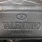 Valentino Garavani Belt Bag In Black Leather VY0B0 Size 19x4x10cm - 2