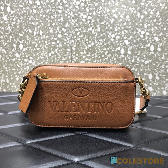 Valentino Garavani Belt Bag In Brown Leather VY0B0 Size 19x4x10cm - 1