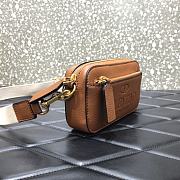 Valentino Garavani Belt Bag In Brown Leather VY0B0 Size 19x4x10cm - 5