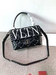 Valentino Garavani VLTN Candystud Bag Quilted Leather Bag SW2B0 Size 23x11x7cm - 6