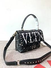 Valentino Garavani VLTN Candystud Bag Quilted Leather Bag SW2B0 Size 23x11x7cm - 3