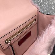 Valentino Imported Mink Fur Bag P2744 Size 21cm - 4