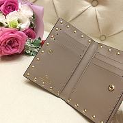 Valentino Garavani Compact Rockstud Wallet WP0P3 Size 13cm - 5