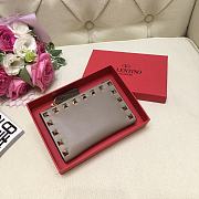 Valentino Garavani Compact Rockstud Wallet WP0P3 Size 13cm - 2