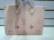 Louis Vuitton Onthego Monnogram In Pink M45659 Size 35cm - 4