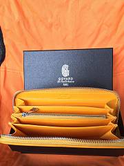 Goyard Petite Maroquinerie GM Wallet In Yellow Size 20x2.3x11cm - 5