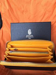 Goyard Petite Maroquinerie GM Wallet In Yellow Size 20x2.3x11cm - 4