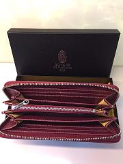 Goyard Petite Maroquinerie GM Wallet In Bodeaux Size 20x2.3x11cm - 2