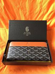 Goyard Petite Maroquinerie GM Wallet In Black and Brown Size 20x2.3x11cm - 6