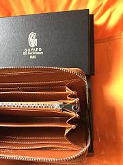 Goyard Petite Maroquinerie GM Wallet In Black and Brown Size 20x2.3x11cm - 3
