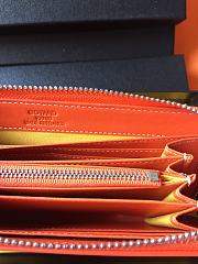 Goyard Petite Maroquinerie GM Wallet In Orrange Size 20x2.3x11cm - 4