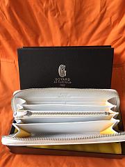 Goyard Petite Maroquinerie GM Wallet In White Size 20x2.3x11cm - 5
