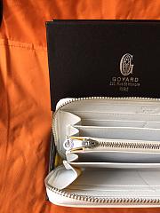 Goyard Petite Maroquinerie GM Wallet In White Size 20x2.3x11cm - 3