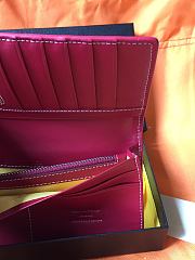 Goyard Petite Maroquinerie GM Wallet In Ocean Rouge Size 20x2.3x11cm - 2