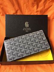 Goyard Petite Maroquinerie GM Wallet In Dark Grey Size 20x2.3x11cm - 4