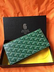 Goyard Petite Maroquinerie GM Wallet In Green Size 20x2.3x11cm - 5