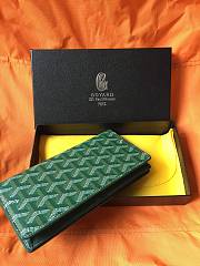Goyard Petite Maroquinerie GM Wallet In Green Size 20x2.3x11cm - 2