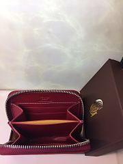 Goyard Zip Wallet In Green Size 11x10cm - 5