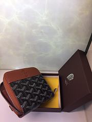 Goyard Zip Wallet In Brown Size 11x10cm - 6