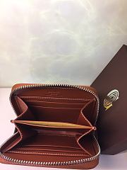 Goyard Zip Wallet In Brown Size 11x10cm - 3