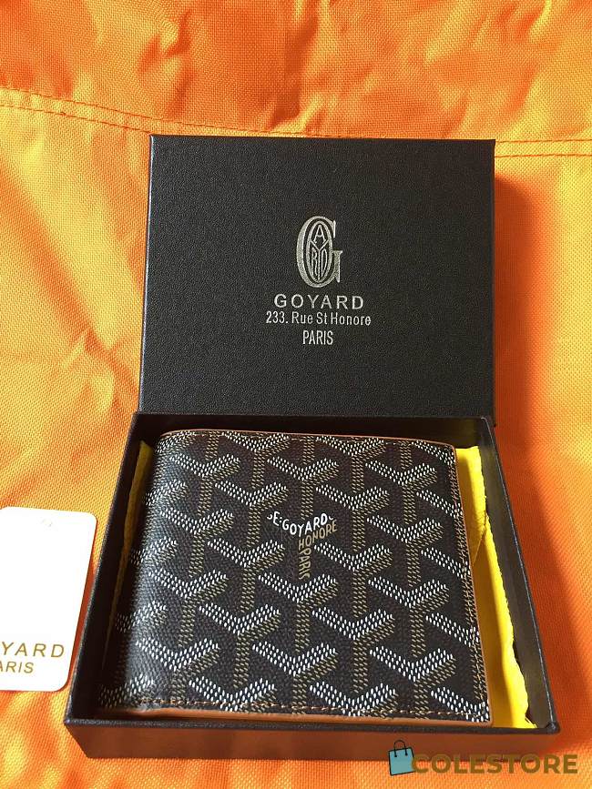 Goyard Wallet In Black - 1