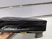Chanel New Wallet On Chain WOC Black 33814 Size 19cm - 2