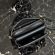 Dior Saddle Pouch In Black Calfskin S5620 Size 19x10.5x5cm - 4